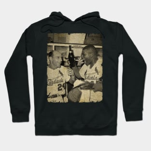 Dick Groat and Bob Gibson - 1964 WS Hoodie